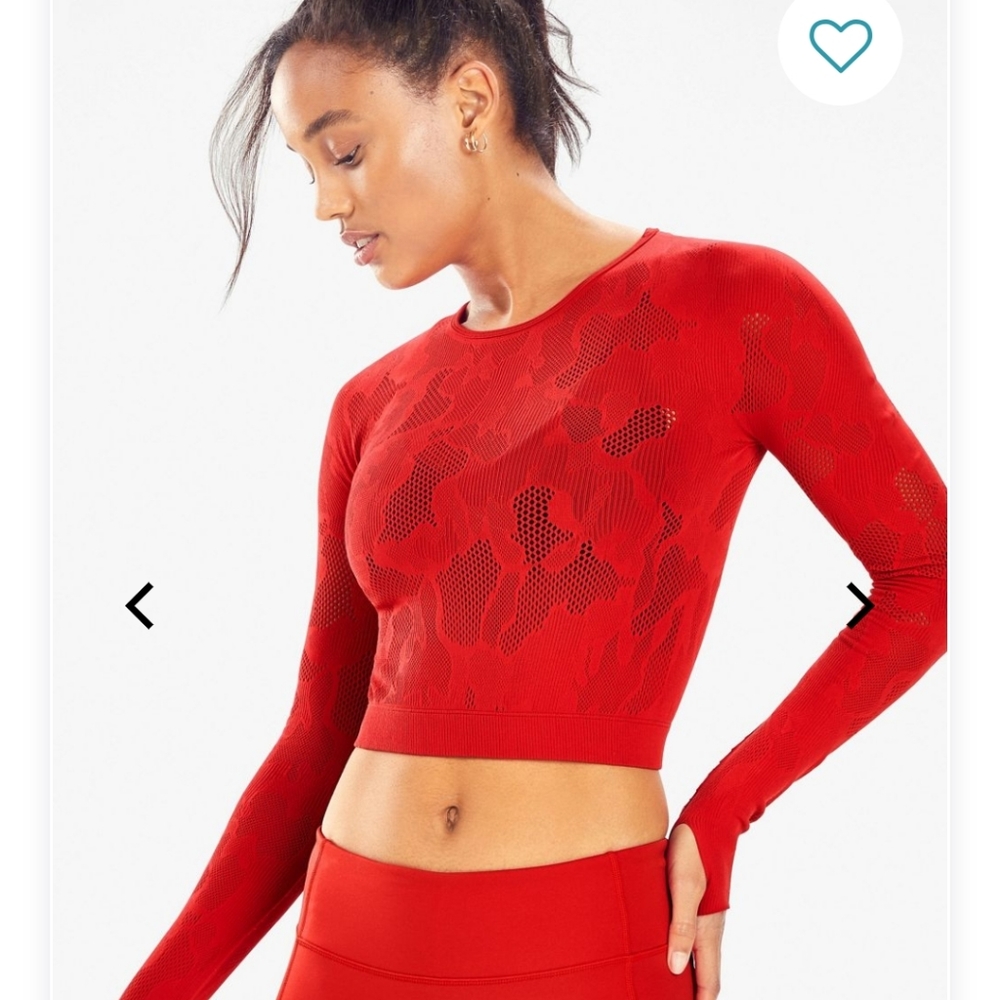 🔮 NWT- ❤HOST PICK❤ - NOT ONLINE/INSTORE - Fabletics Addison Sculpt Knit L/S Top - Picture 1 of 13